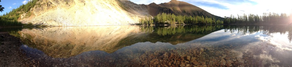 I can think of worse places to wake up. (This and all other photos courtesy of Cam Stuchly)